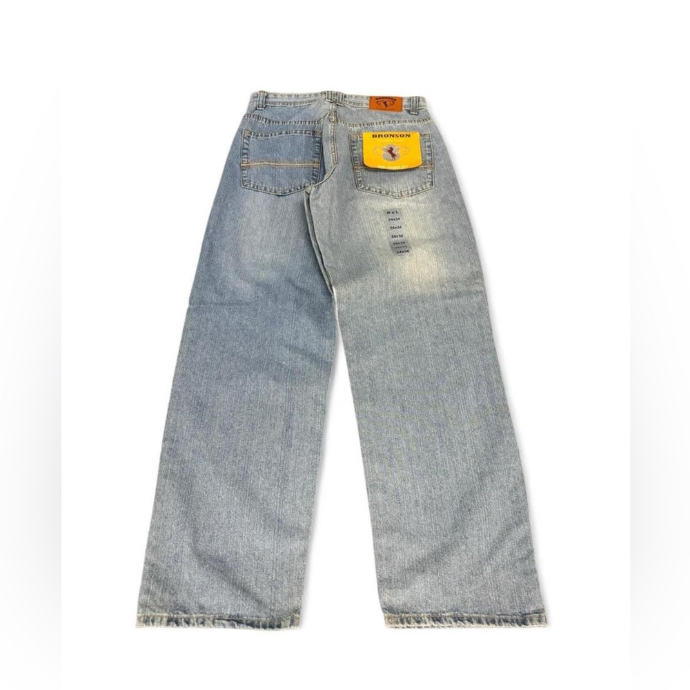 Y2K Bronson baggy jeans Men’s Southpole style skater Hip Hop
